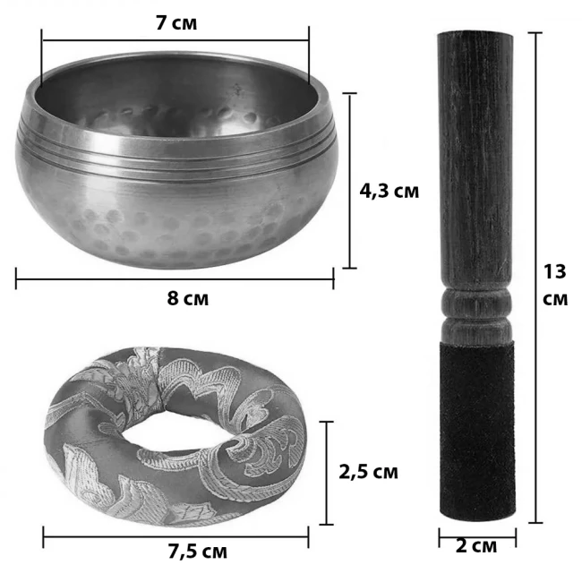 Overtone Sound Bowl Copper Orange Overtone Sound Bowl Copper Orange