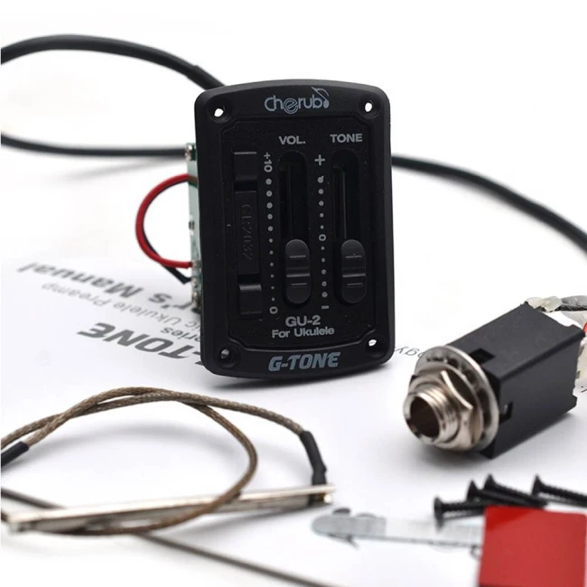 Пьезодатчик Cherub GU-2 для укулеле Пьезодатчик Cherub GU-2 для укулеле