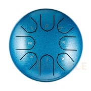 Hluru TC8-6 SeaBlue 6" (15см) 8 нот Children Tongue Drum 304 Stainless Steel
