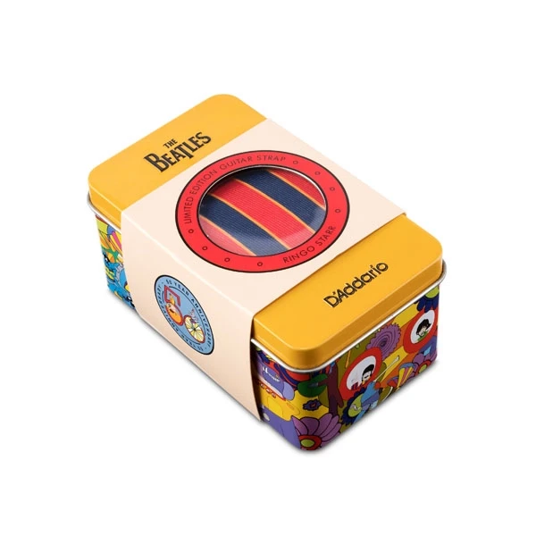 D'Addario 50BTYS03 Yellow Submarine 50th Anniversary Guitar Strap Tin - Ringo