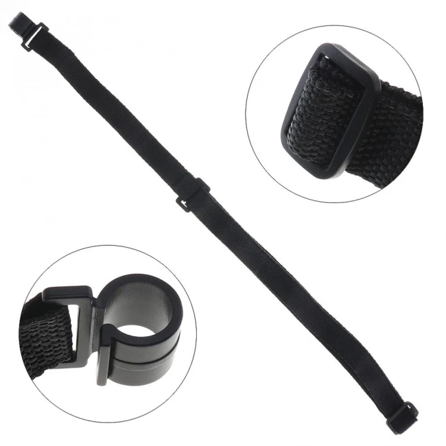 Overtone UKE Nylon Ukulele Strap Black Overtone UKE Nylon Ukulele Strap Black