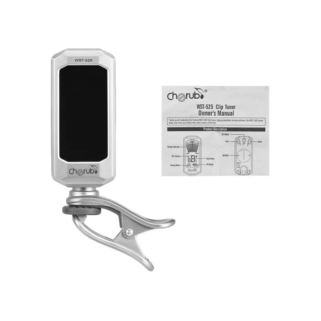 Тюнер прищіпка для укулеле Cherub WST-525 