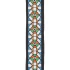 D'Addario 50E02 Nylon Woven Guitar Strap (Stained Glass)