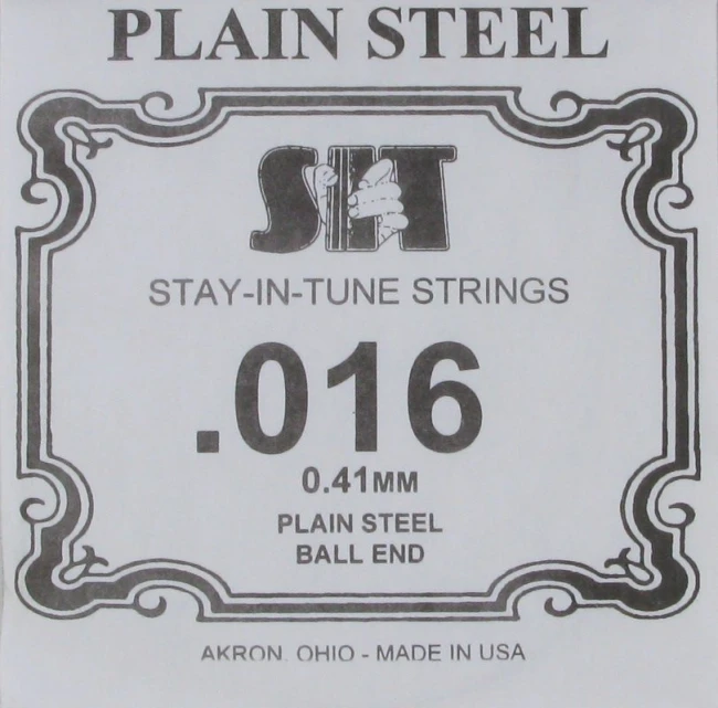 SIT Plain Steel Single .016