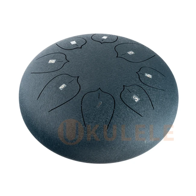 Глюкофон Hluru THL8-12 Navy Blue 12" (30см) 8 нот Tongue Drum Carbon Steel