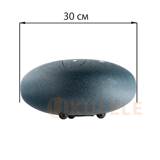 Глюкофон Hluru THL8-12 Navy Blue 12" (30см) 8 нот Tongue Drum Carbon Steel