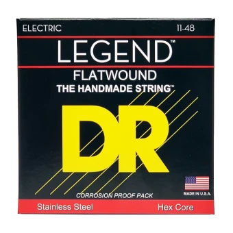 DR FL-11 LEGEND Flatwound Electric - Medium Light 11-48