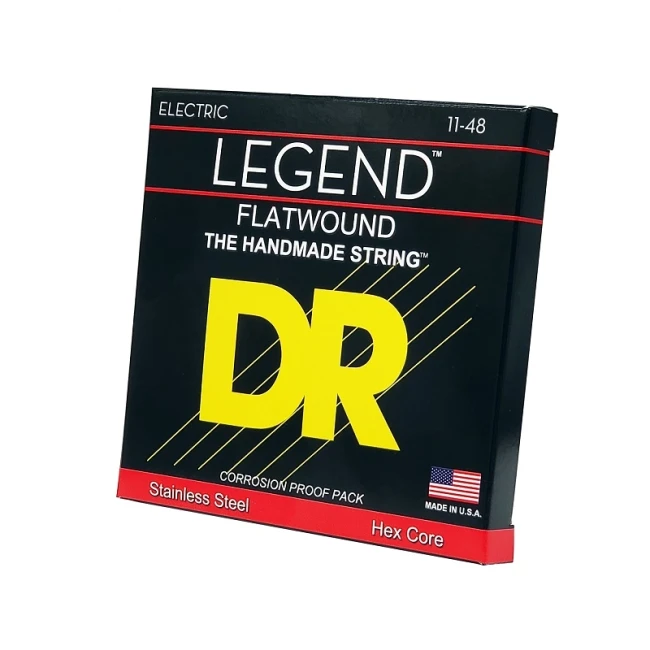 DR FL-11 LEGEND Flatwound Electric - Medium Light 11-48