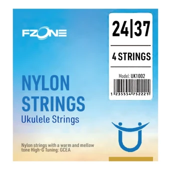 Fzone UK1002 Ukulele Soprano 24-37